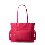 Michael Kors - Lightweight Nylon Tote Bag with Side Zips - Pink Michael Kors