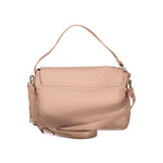 Valentino - Sophisticated Textured Flap Shoulder Bag with Adjustable Strap - Pink Mario Valentino