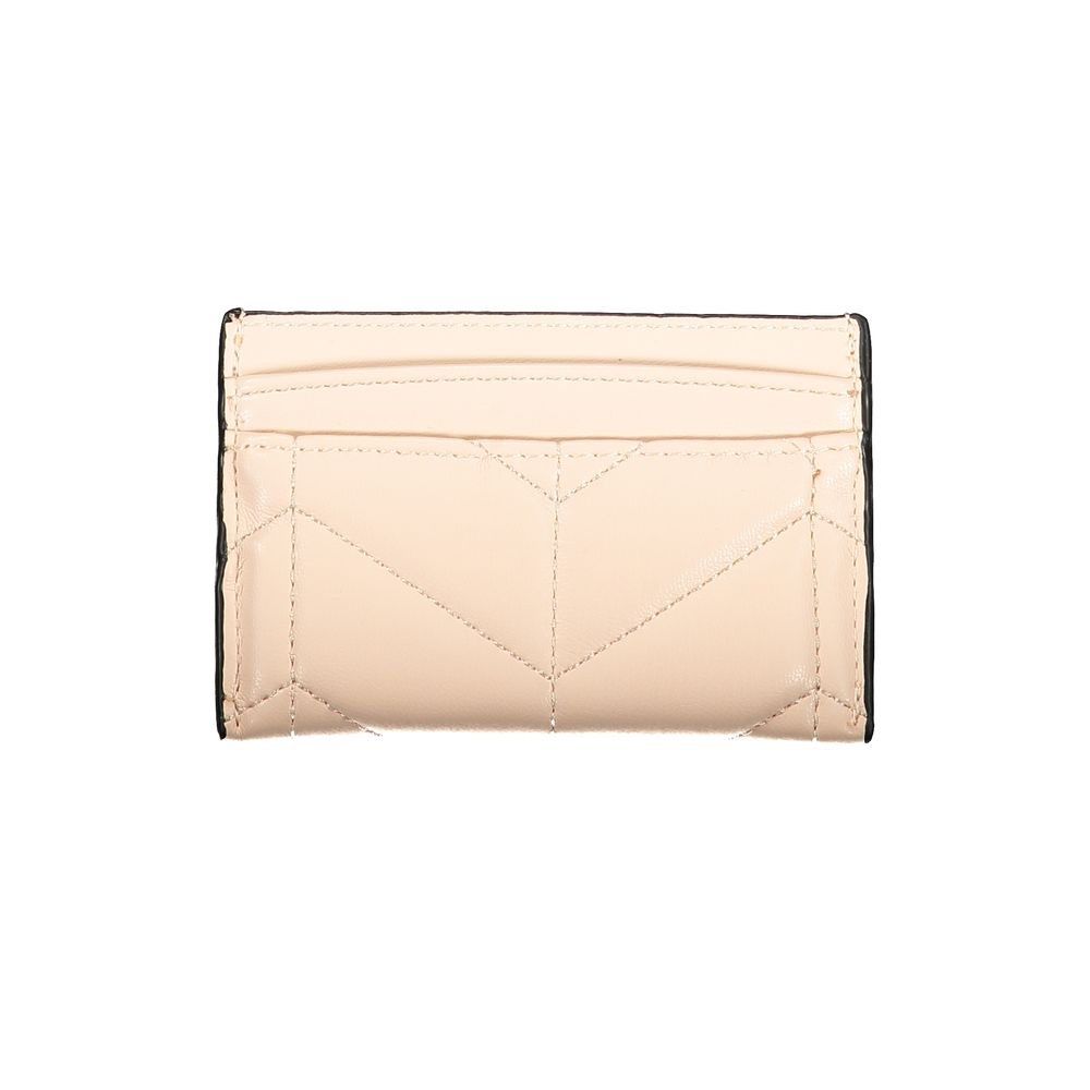 Valentino - Chic Quilted PU Leather Card Holder Wallet - Pink Mario Valentino