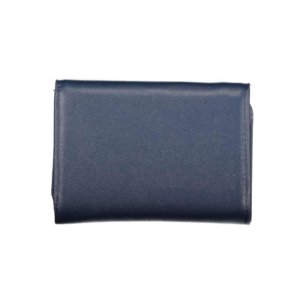 Valentino - Sleek Polyethylene Flap Wallet - Blue Mario Valentino
