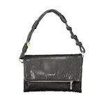 Desigual - Bold Textured Knotted Handle Shoulder Bag - Black Desigual