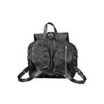 Desigual - Edgy Textured Polyethylene Short Backpack with Eyelets - Black Desigual