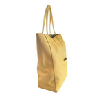 Baldinini Trend - Textured Bicolor Cowhide Tote Bag - Yellow Baldinini Trend