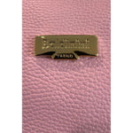 Baldinini Trend - Soft Pebbled Leather Knotted Strap Shoulder Clutch - Pink Baldinini Trend