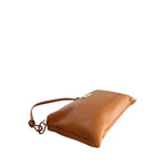 Baldinini Trend - Versatile Pebbled Leather Shoulder Clutch Bag - Brown Baldinini Trend