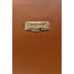 Baldinini Trend - Versatile Pebbled Leather Shoulder Clutch Bag - Brown Baldinini Trend