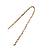Baldinini Trend - Elegant Quilted Leather Mini Chain Crossbody Bag - Beige Baldinini Trend