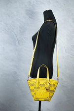 Michael Kors - Vibrant Perforated Vegan Leather 2-In-1 Tote Messenger Bag - Daffodil Michael Kors