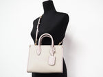Michael Kors - Chic Canvas Small Shopper Crossbody Handbag - Powder Blush Michael Kors