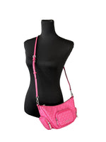Michael Kors - Chic Logo Print Convertible Crossbody Bag - Pink Michael Kors