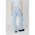 Only - Polished Straight Leg Cigarette Pant - Light Blue Only