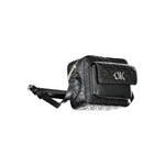 Calvin Klein - Structured Embossed Monogram Crossbody Bag - Black Calvin Klein