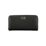 Calvin Klein - Elegant Multi-Compartment Designer Wallet - Black Calvin Klein