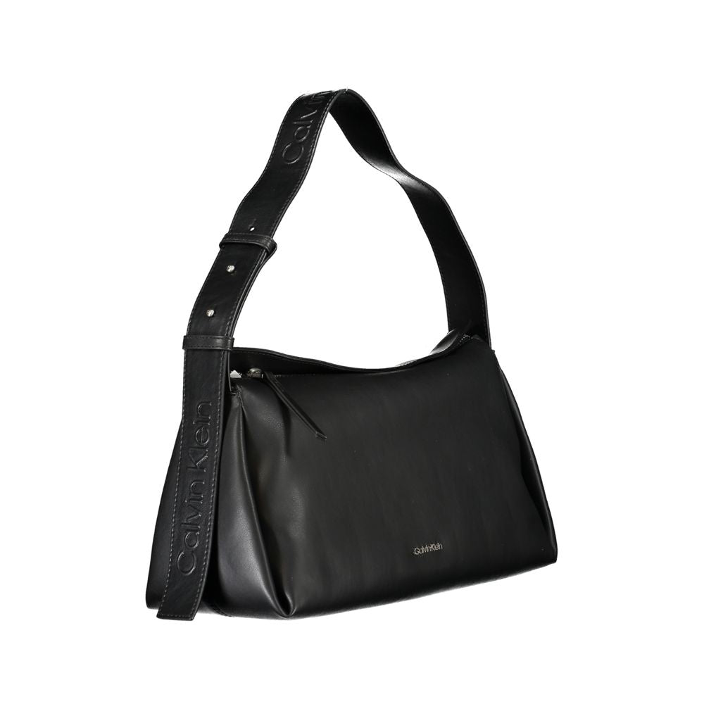 Calvin Klein - Minimalist Recycled Polyester Shoulder Bag - Black Calvin Klein