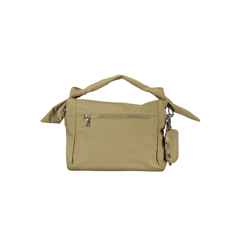 Desigual - Playful Knotted Handle Polyester Shoulder Bag - Green Desigual