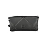 Calvin Klein - Sleek Quilted Convertible Chain Handbag - Black Calvin Klein