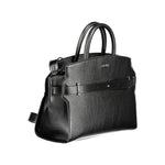 Calvin Klein - Minimalist Textured Structured Top Handle Bag - Black Calvin Klein