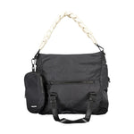 Desigual - Functional Quilted Tote Bag with Braided Handle - Black Desigual