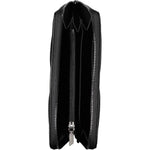 Calvin Klein - Sleek Quilted RFID Blocking Zip Wallet - Black Calvin Klein