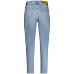 Calvin Klein - High-Rise Button-Fly Mom Jeans - Light Blue Calvin Klein
