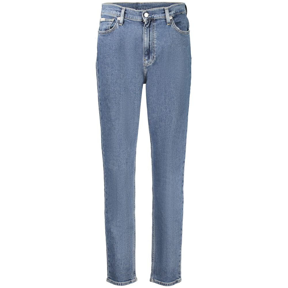 Calvin Klein - Classic High-Rise Mom Jeans - Blue Calvin Klein