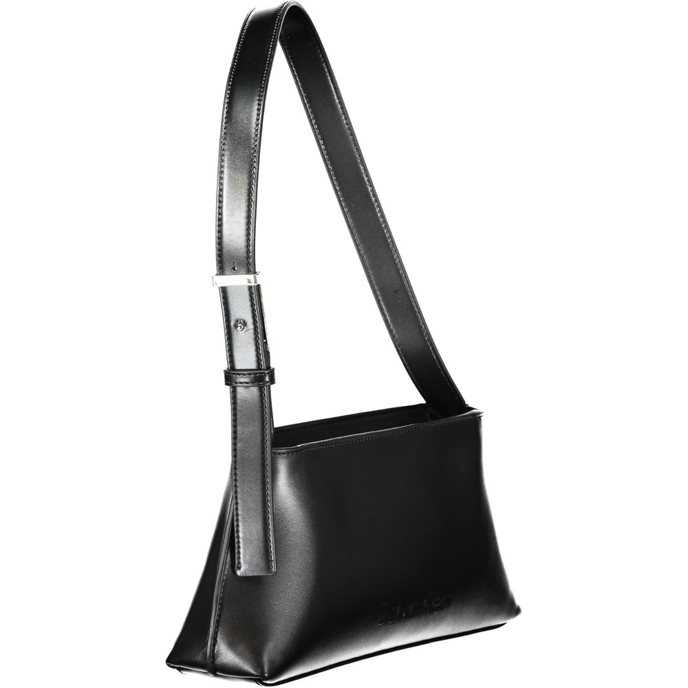 Calvin Klein - Sleek Structured Adjustable Shoulder Bag - Black Calvin Klein