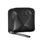 Calvin Klein - Sleek Quilted RFID Secure Wallet with Coin Purse - Black Calvin Klein