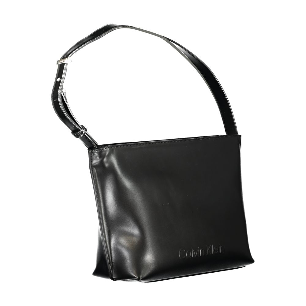 Calvin Klein - Sleek Minimalist Shoulder Bag - Black Calvin Klein