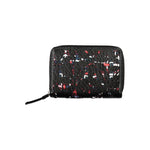 Desigual - Elegant Zip Wallet with Contrasting Accents - Black Desigual