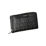 Calvin Klein - Embossed Monogram Zip Wallet - Black Calvin Klein