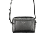 Calvin Klein - Structured Croc-Effect Crossbody Bag - Black Calvin Klein