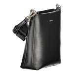 Calvin Klein - Structured Textured Crossbody Bag with Logo Strap - Black Calvin Klein