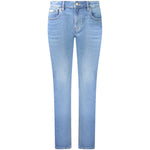 Calvin Klein - Classic Light Wash Mid Rise Slim Jeans - Blue Calvin Klein