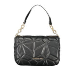 Valentino - Geometric Quilted Chain Shoulder Bag - Black Mario Valentino