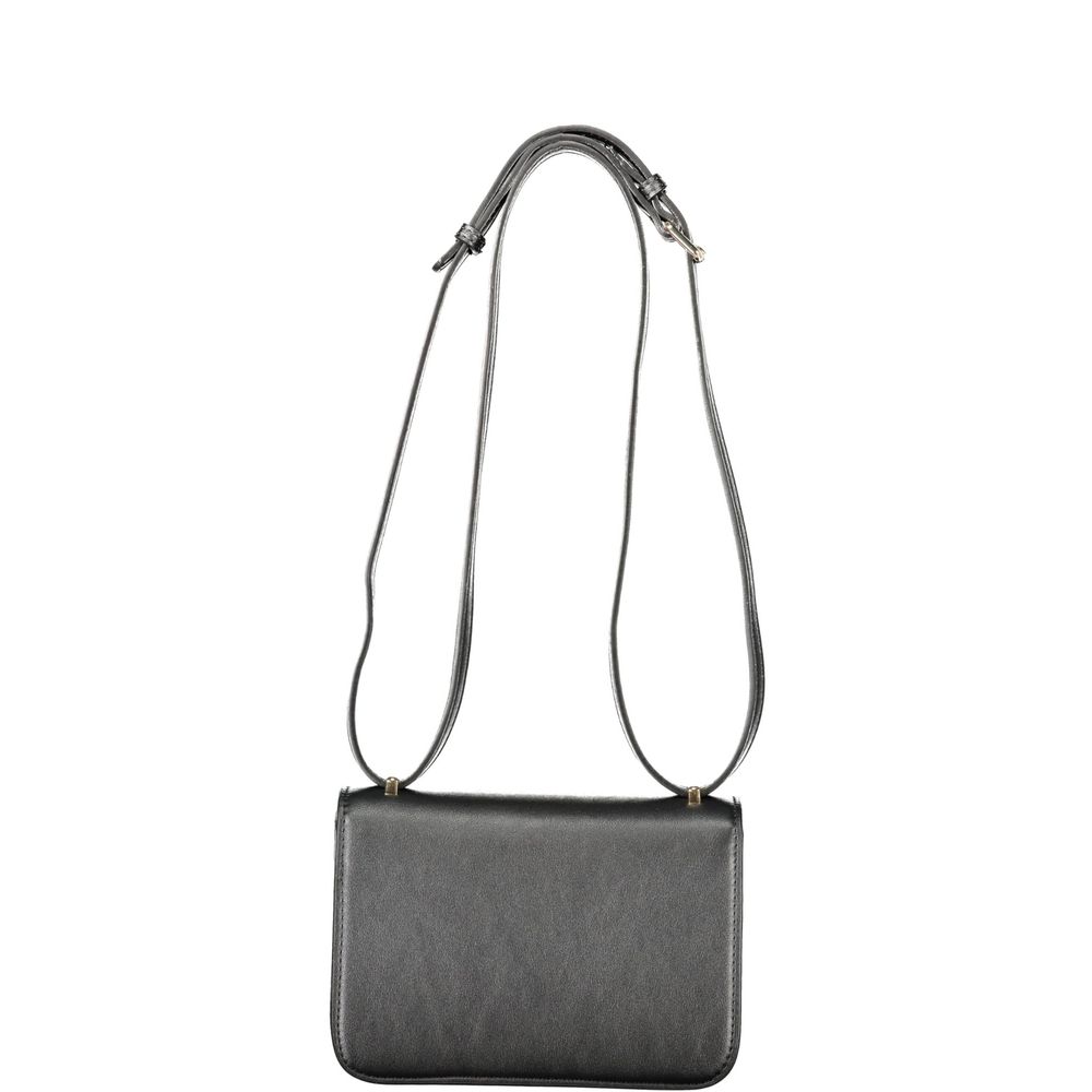 Valentino - Sleek Polyethylene Crossbody Handbag - Black Mario Valentino
