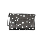 Desigual - Playful Woven Polka Dot Convertible Clutch Bag - Black Desigual