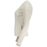 Pepe Jeans - Polished Ribbed Knit Fitted Sweater - Grey Pepe Jeans