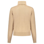 Pepe Jeans - Luxurious Cotton Wool Cashmere Turtleneck Sweater - Beige Pepe Jeans