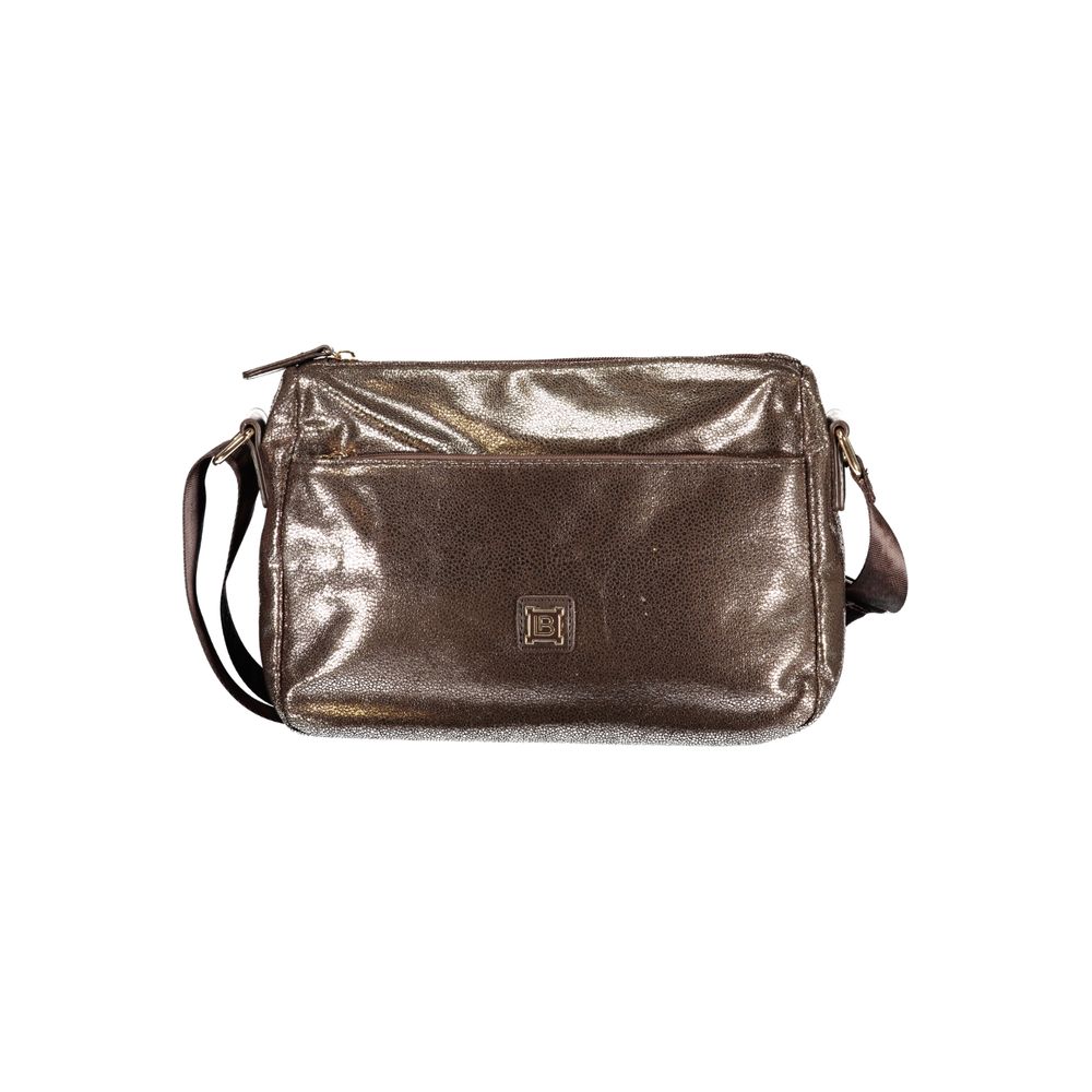 Laura Biagiotti - Tapiro Metallic Adjustable Shoulder Bag - Bronze Laura Biagiotti