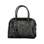 Laura Biagiotti - Sophisticated Quilted PVC Top Handle Bag with Tassel - Black Laura Biagiotti