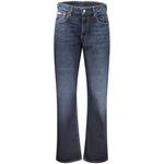 Calvin Klein - Sophisticated High-Rise Wide Leg Straight Jeans - Blue Calvin Klein