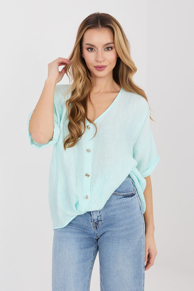  Kortärmad skjorta modell 225511 Italy Moda 