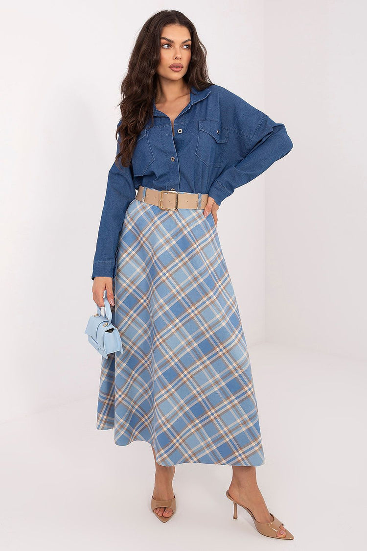  Lång kjol modell 226010 Italy Moda 